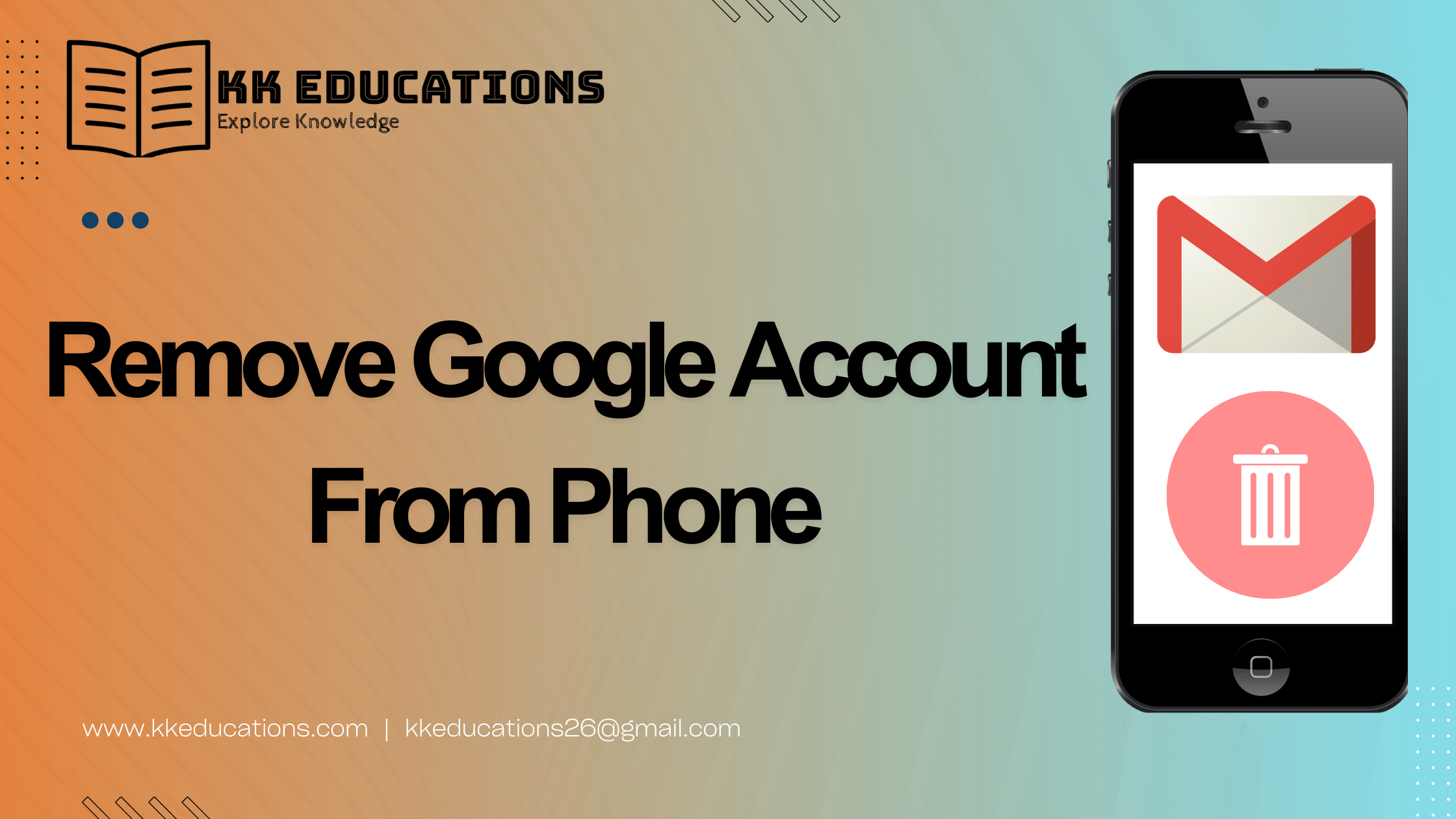 How to remove Google Account from phone?
