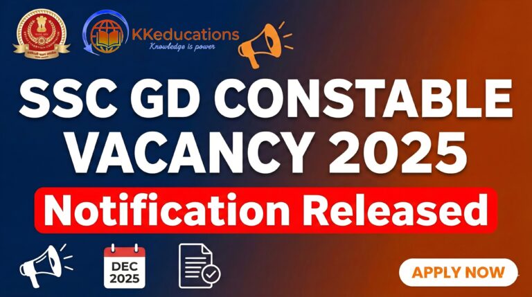 SSC GD Constable Vacancy 2025