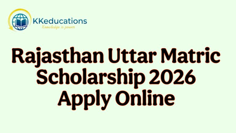 Rajasthan Uttar Matric Scholarship 2026