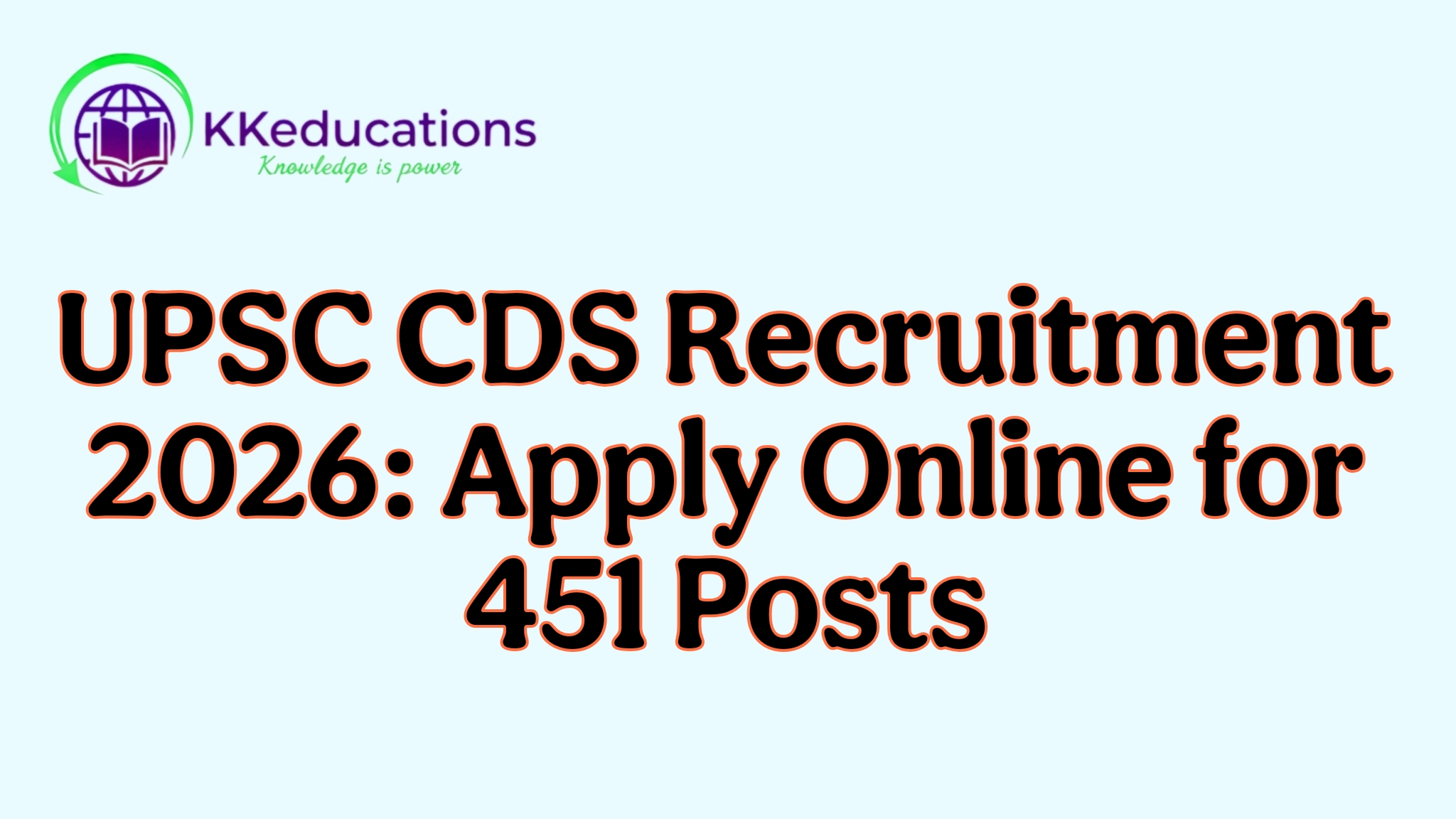 UPSC CDS Recruitment 2026