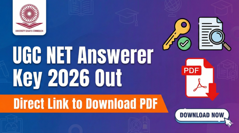 UGC NET Answer Key 2026