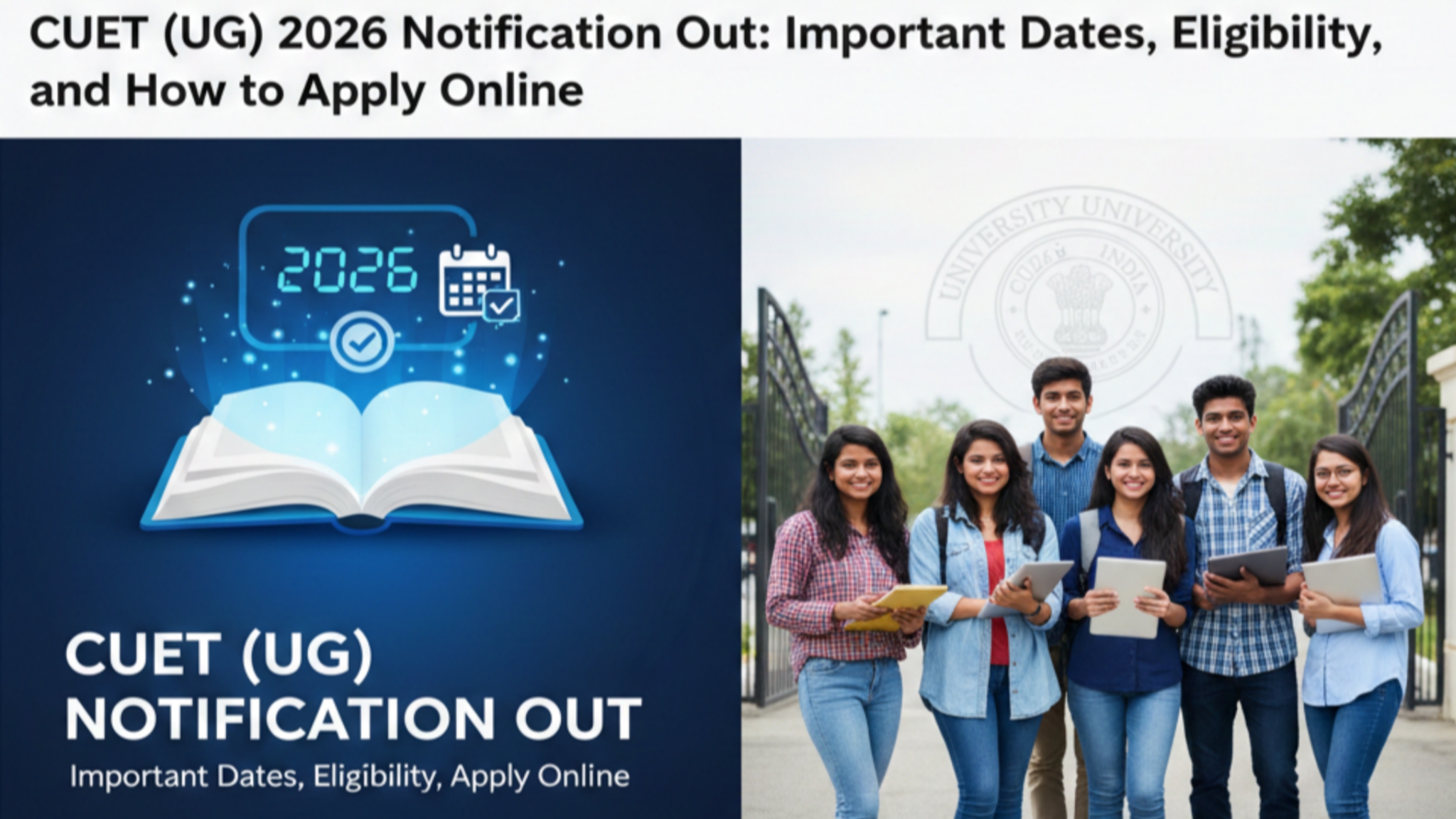CUET UG 2026 Notification