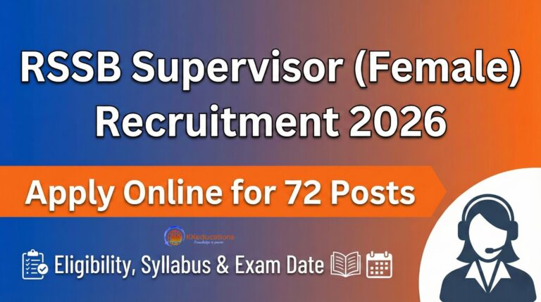 RSSB Supervisor (Female) Recruitment 2026