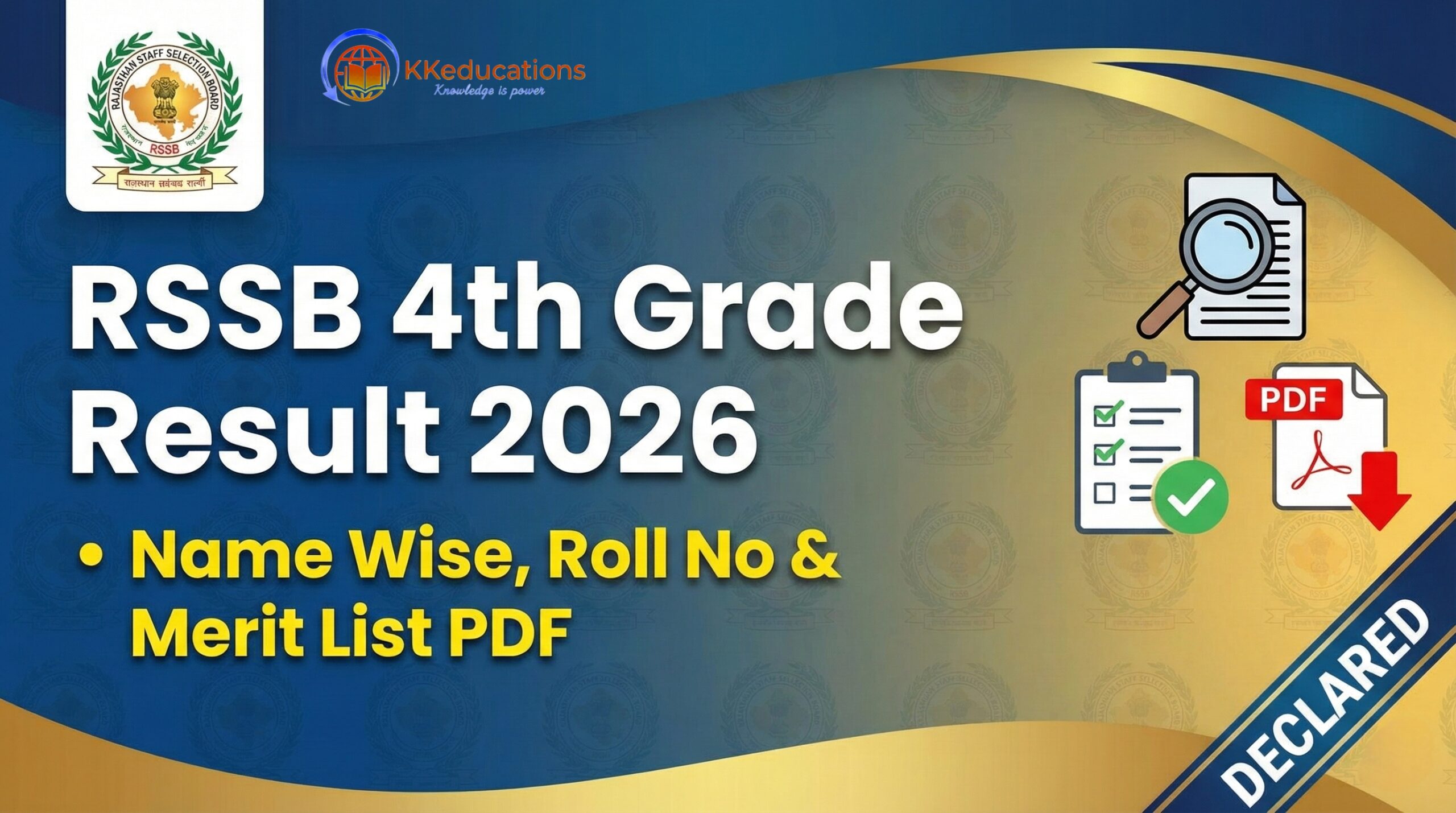 RSSB 4th Grade Result 2026