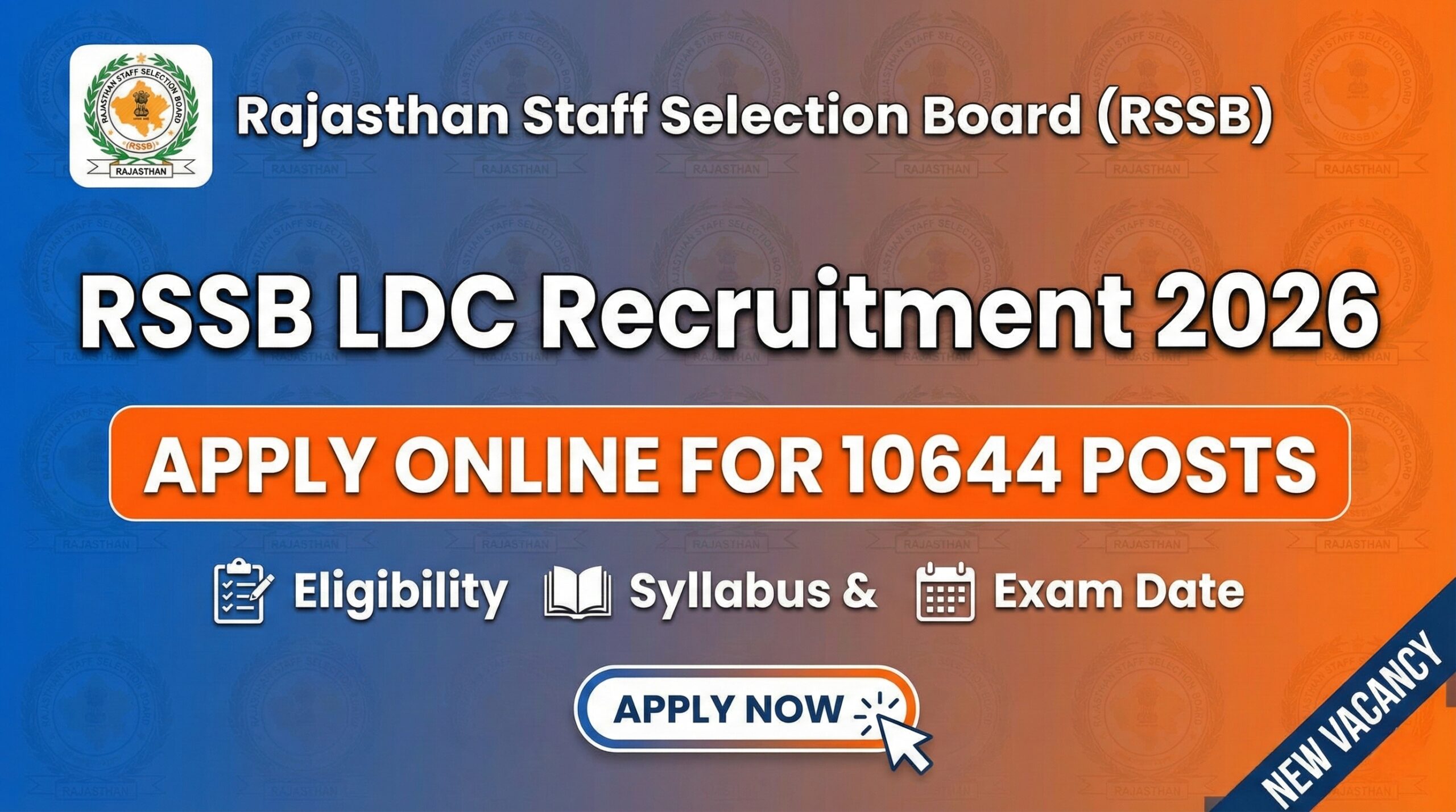 RSSB LDC Recruitment 2026