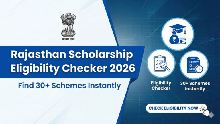 Rajasthan Scholarship Eligibility Checker 2026