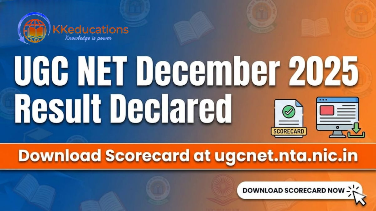 UGC NET December 2025 Result