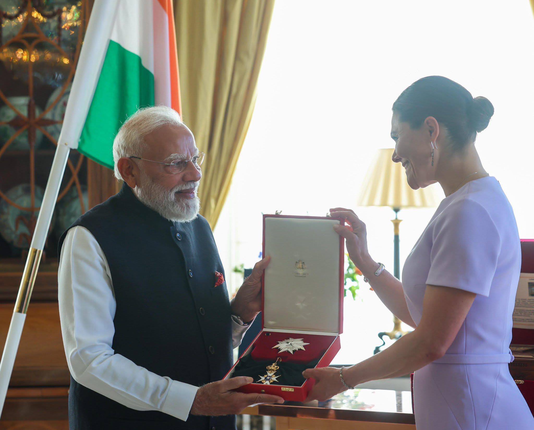 PM मोदी को मिला नॉर्वे का सर्वोच्च सम्मान ‘द रॉयल नॉर्वेजियन ऑर्डर ऑफ मेरिट’